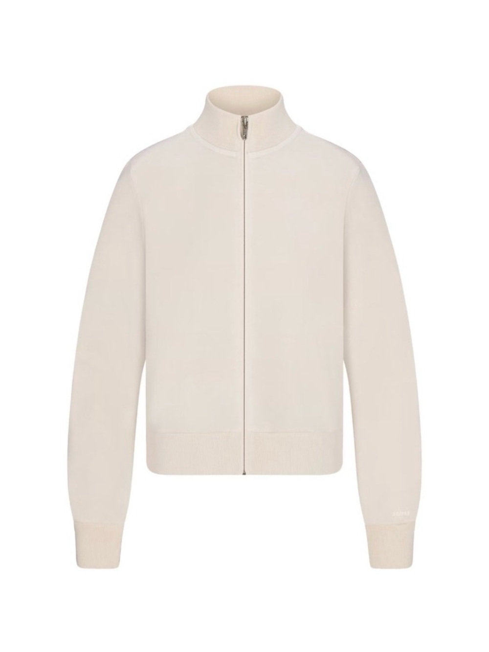 SKIMS NWT Boyfriend Fleece Track Jacket - Buff